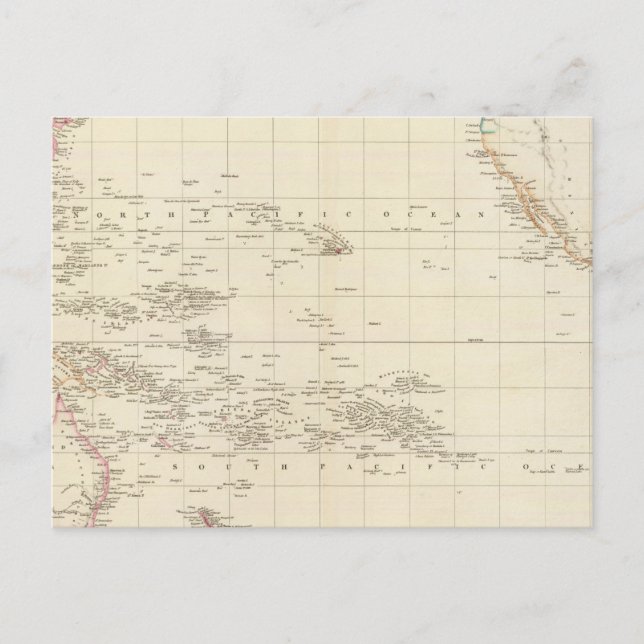 Stillahavsområdet Vykort (Framsida)