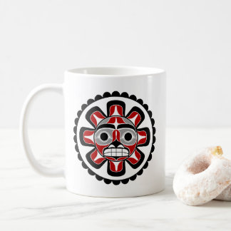 Stillahavsområdets nordvästra Native American Sol  Kaffemugg