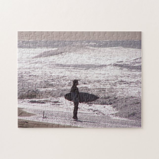 Stillahavsområdets Surfer Surfboard Vinkarare Surf Pussel (Horisontell)