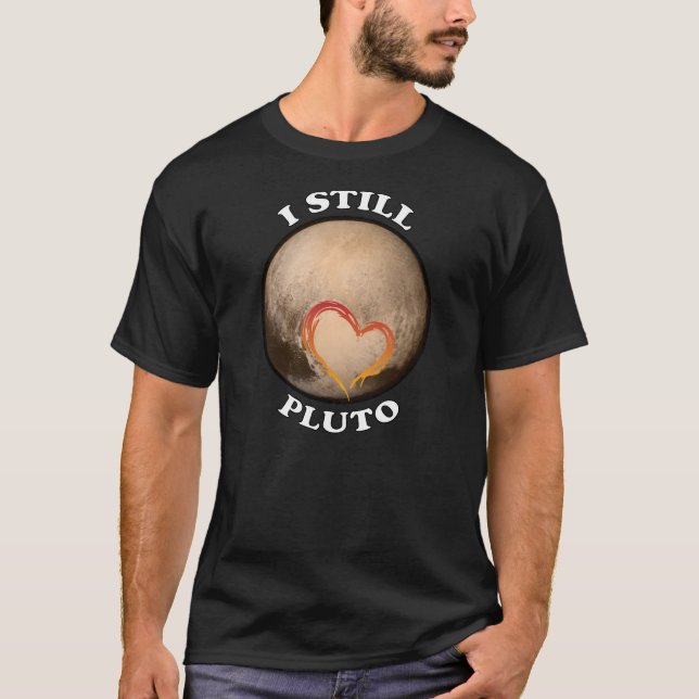 "Stillar jag kärlek Pluto ", T Shirt (Framsida)