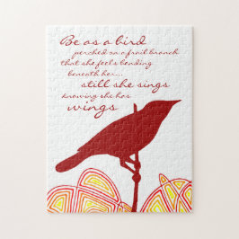 Stillbild som hon sjunger pussel