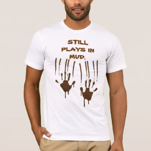 Stillbildlekar i för amerikandräkt för lera t shirt
