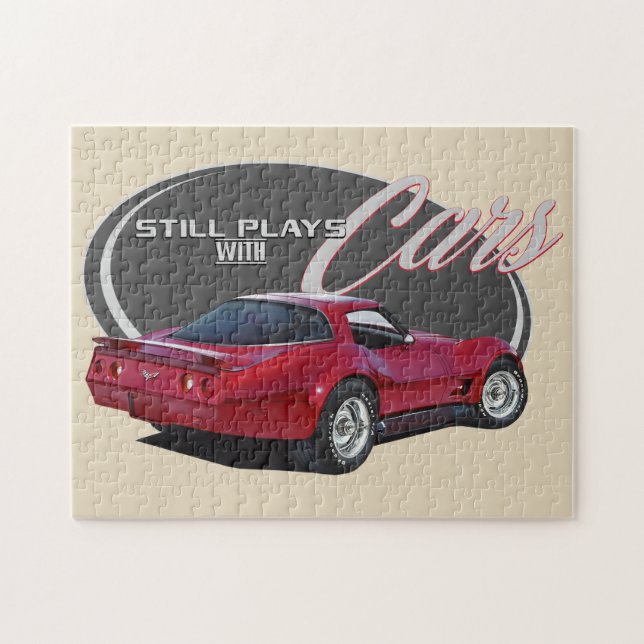 Stillbildlekar med Corvettes Pussel (Horisontell)