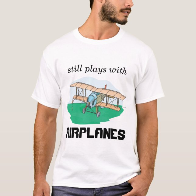 stillbildlekar med flygplan tröja (Framsida)
