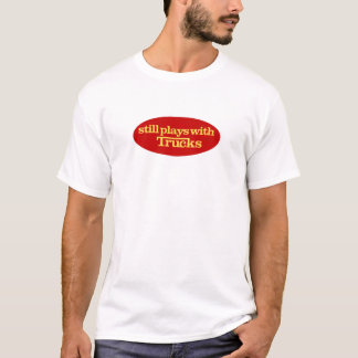 Stillbildlekar med lastbilar t-shirt
