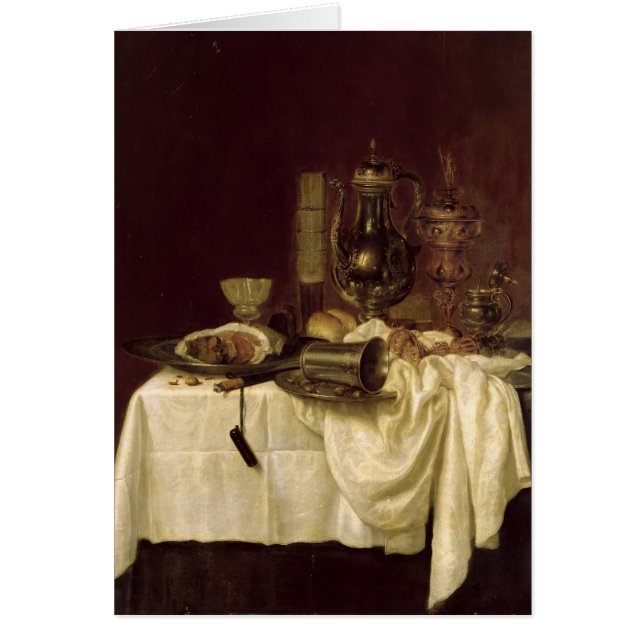 Stilleben 1638 hälsningskort (Framsidan)