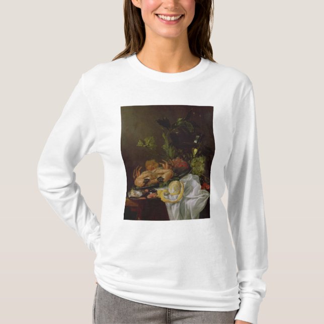 Stilleben 17th århundrade t shirt (Framsida)