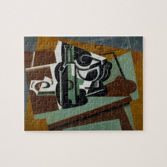 Stilleben 1917 (olja på panel) pussel (Horisontell)