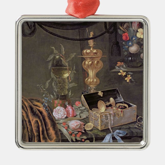 Stilleben 2 julgransprydnad metall (Framsidan)