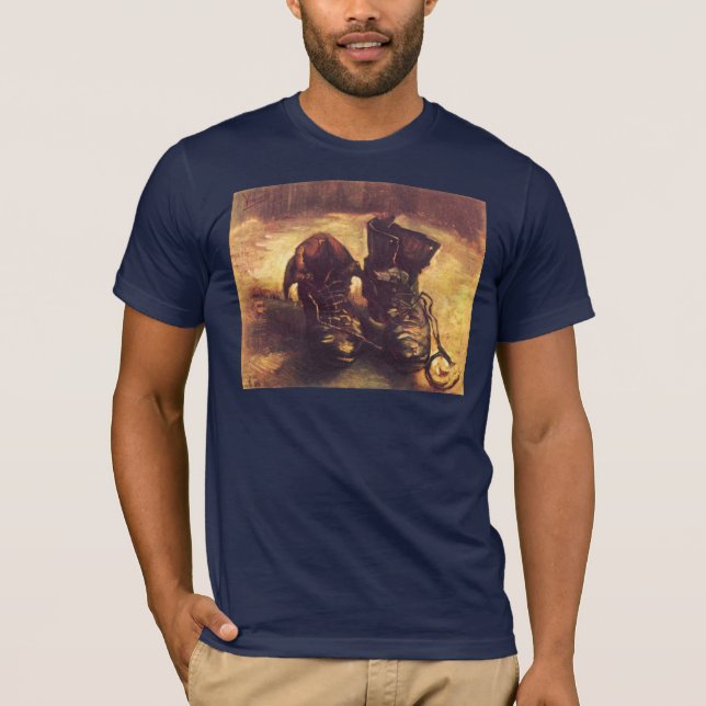 Stilleben A parar av skor vid Vincent Van Gogh T-shirt (Framsida)