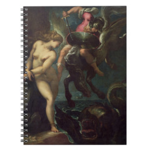 Stilleben av fisken, c.1670-80 (olja på kanfas) anteckningsbok