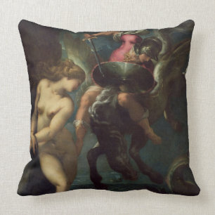 Stilleben av fisken, c.1670-80 (olja på kanfas) kudde