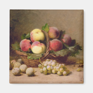 Stilleben av frukt magnet