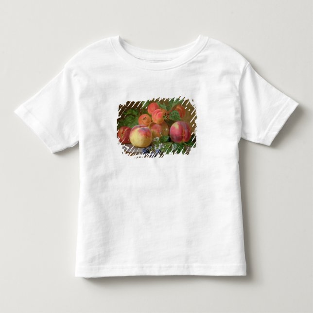 Stilleben av persikor tee (Framsida)