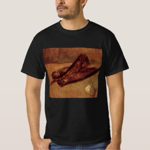 Stilleben Bloaters och vitlök av Vincent van Gogh T Shirt