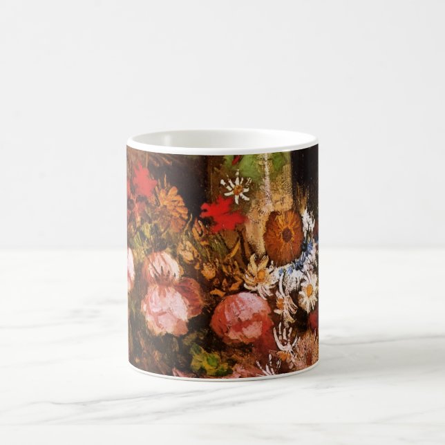 Stilleben Blommor i en vas av Vincent van Gogh Kaffemugg (Center)