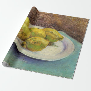 Stilleben Citroner på en tallrik av Vincent van Go Presentpapper