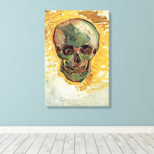 Stilleben Dödskalle av Vincent van Gogh Canvastryck