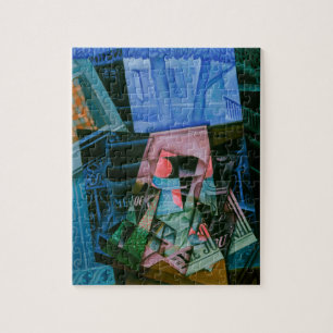 Stilleben framför ett öppet fönster av Juan Gris Pussel
