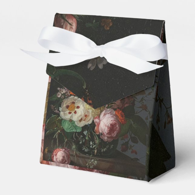 Stilleben i gammal holländsk stil av Rachel Ruysch Presentaskar (Framsidan Sidan)