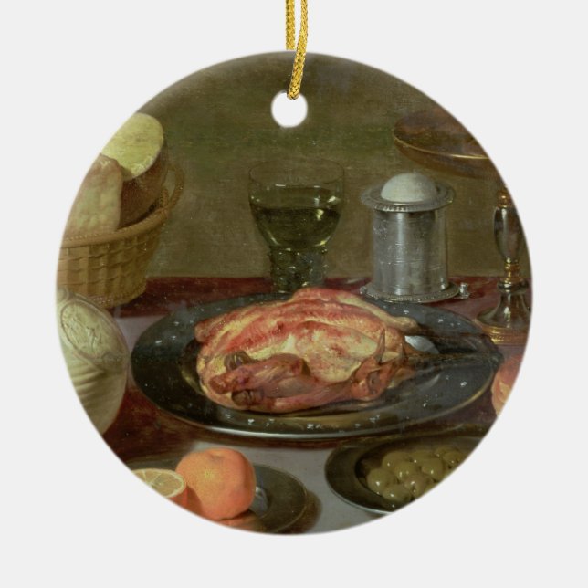 Stilleben Julgransprydnad Keramik (Framsidan)