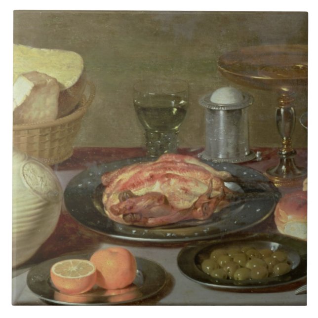 Stilleben Kakelplatta (Framsidan)