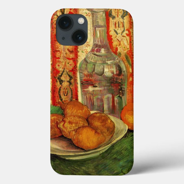 Stilleben Karaff och citroner av Vincent van Gogh (Baksida)