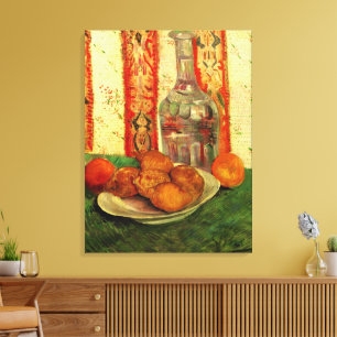 Stilleben Karaff och citroner av Vincent van Gogh Canvastryck