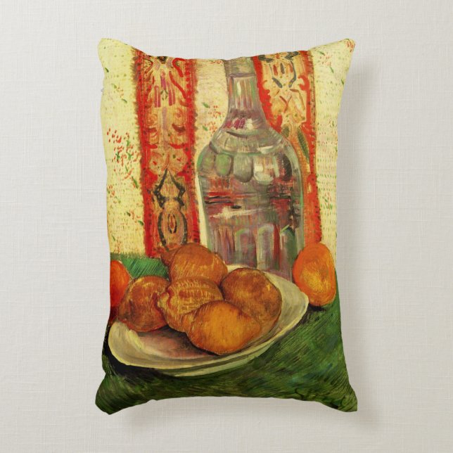 Stilleben Karaff och citroner av Vincent van Gogh Prydnadskudde (Framsidan(Vertikal))