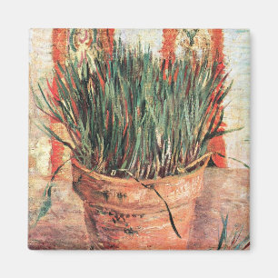 Stilleben Kruka med gräslök av Vincent van Gogh Magnet
