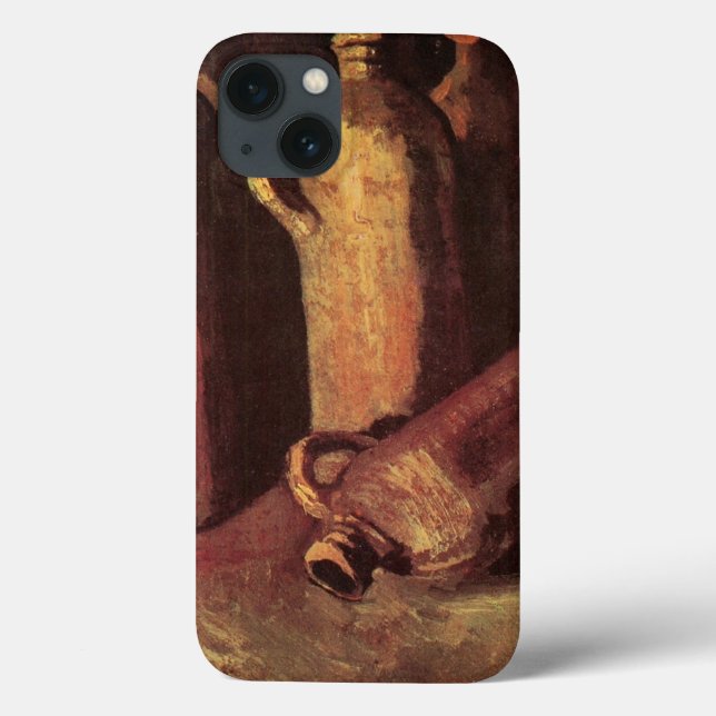 Stilleben med 4 stentorkar av Vincent van Gogh (Baksida)