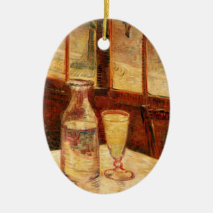 Stilleben med Absint av Vincent van Gogh Julgransprydnad Keramik