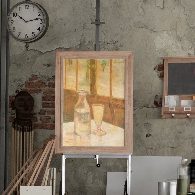 Stilleben med Absint av Vincent van Gogh Poster (Skapare uppladdad)