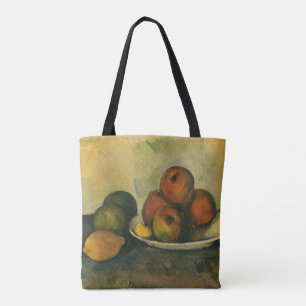 Stilleben med äpplen av Paul Cezanne Tygkasse