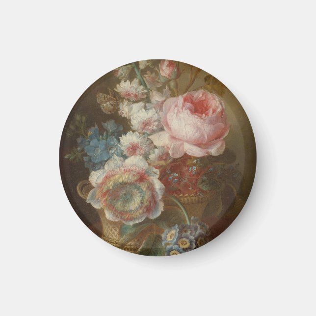 Stilleben med blommor – Cornelis van Spaendonck Magnet (Framsidan)