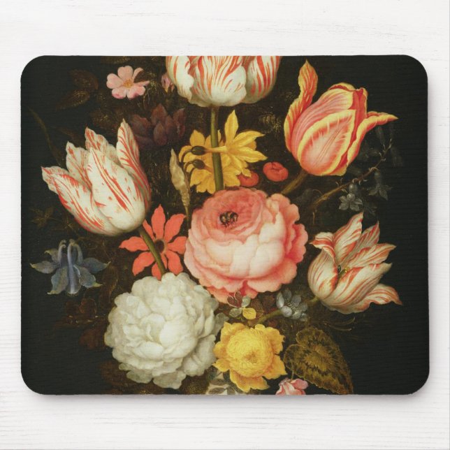 Stilleben med blommor musmatta (Framsidan)