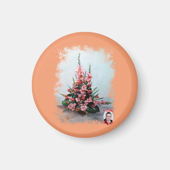 Stilleben med blommor/Stilleben med blommor Magnet (Framsidan)