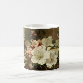 Stilleben med blomning av Margaretha Roosenboom Kaffemugg