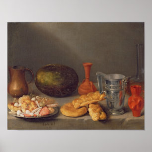 Stilleben med bröd, 1648 poster