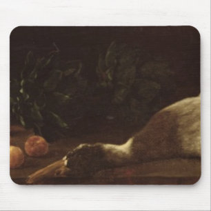 Stilleben med en anka, 1863 musmatta