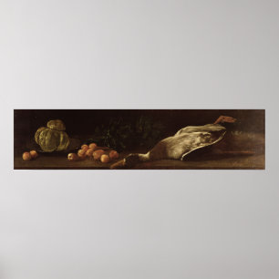 Stilleben med en anka, 1863 poster