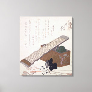 Stilleben med en Koto, c.1810 Canvastryck