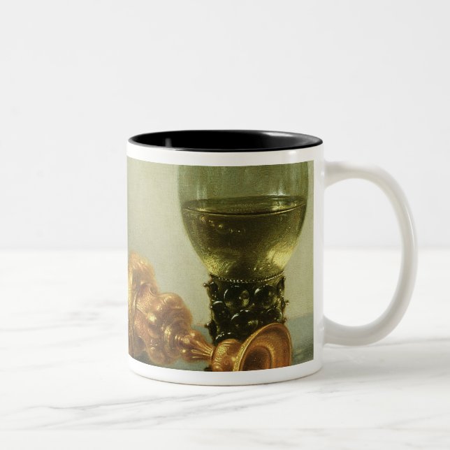 Stilleben med en Roemer Två-Tonad Mugg (Höger)