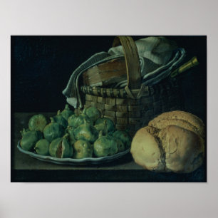Stilleben med Figs, 1746 Poster