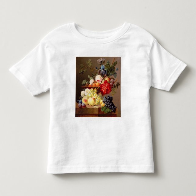 Stilleben med frukt och blommor tröja (Framsida)