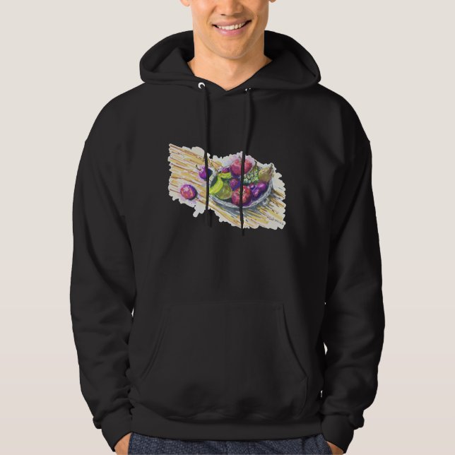 Stilleben med frukter hoodie (Framsida)
