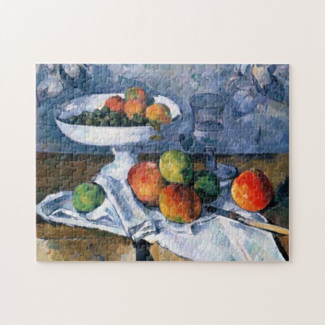 Stilleben med fruktmaträtten pussel (Horisontell)