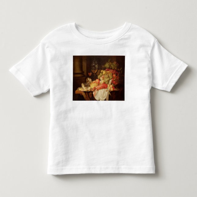 Stilleben med humret tee shirt (Framsida)
