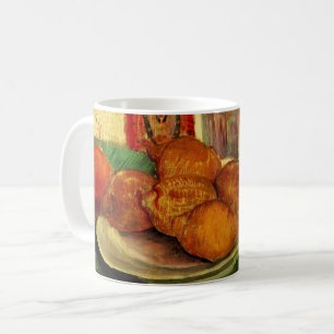 Stilleben med karaff och citroner av Vincent van G Kaffemugg
