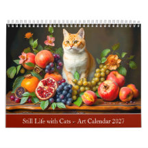 Stilleben med katter – konstkalender 2027